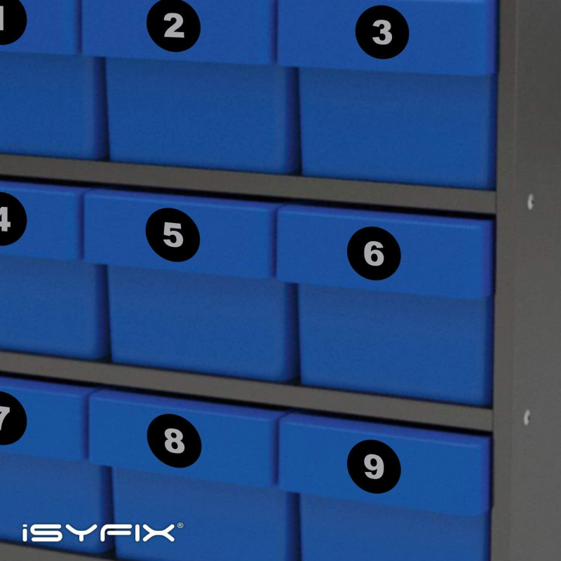 Serijinių numerių lipdukai, kvadratiniai, varinės plokštės lipnios, nuimamas klijus, 0.1 mm storis, 25 vnt./lapa