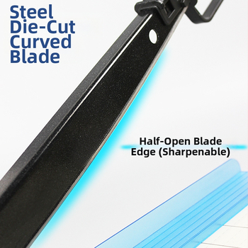 A4-es kézi papírvágó SL-A, műanyag irodai vágóeszköz