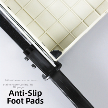 A4-es kézi papírvágó SL-A, műanyag irodai vágóeszköz