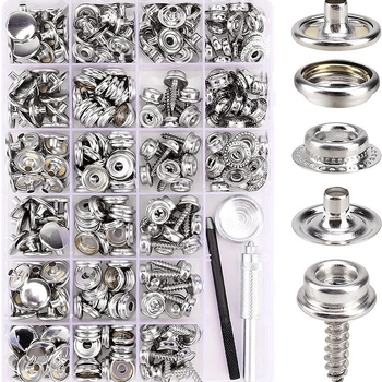 Медни щракващи копчета за дънки – комплект големи копчета за щракване, марка Fruit\'s