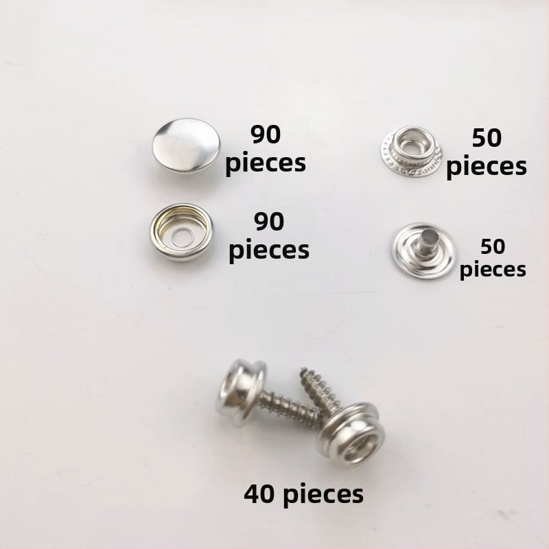 Медни щракващи копчета за дънки – комплект големи копчета за щракване, марка Fruit's