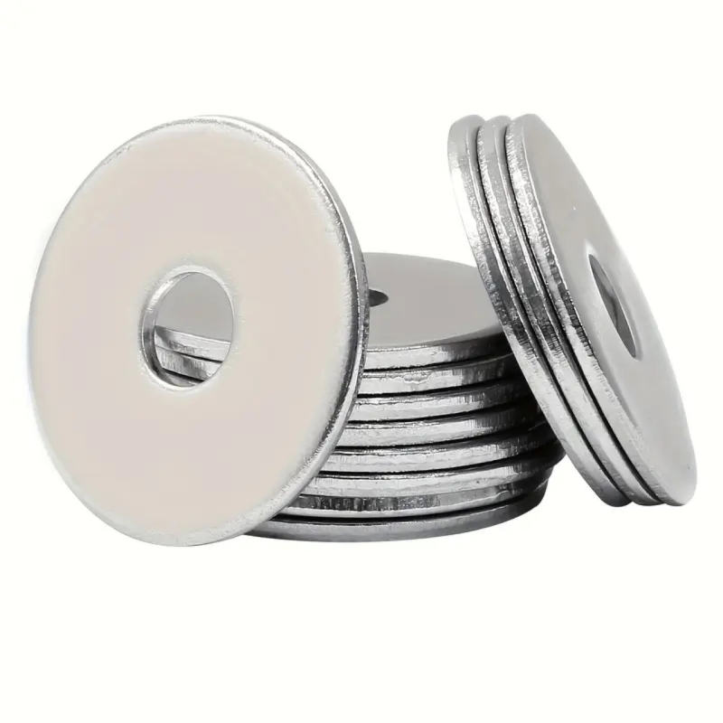 Επίπεδες ροδέλες από ανοξείδωτο χάλυβα 304, παχύτερος σχεδιασμός, κλάση A2-70, ANSI/ASME B18.22.1 πρότυπο