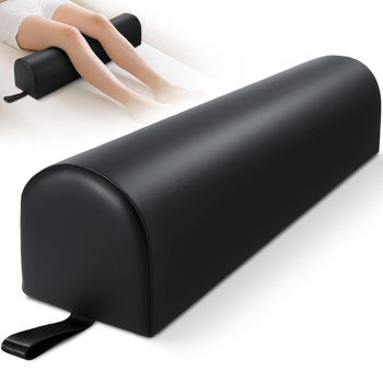 Подложка за повдигане на долен крайник за следоперативна рехабилитация – полукръгла вълнообразна възглавница за крак с облекчаване на подуване и натиск, ядро от полиестерно влакно, височина 5.1–10 cm, мултифункционална масажна възглавница