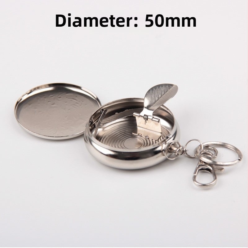 Μίνι φορητό τοStatsάκι με καπάκι και χαραγμένο σχέδιο