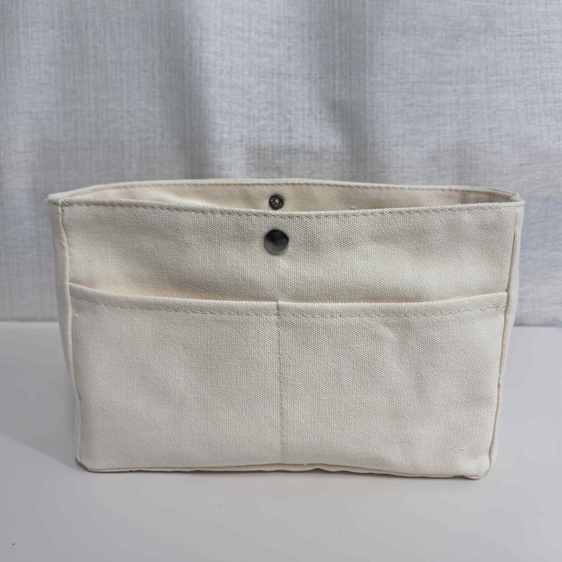 Kosmētikas soma no auduma, taisnstūra forma, liela jauda, daudz kabatiņu, ceļojumiem