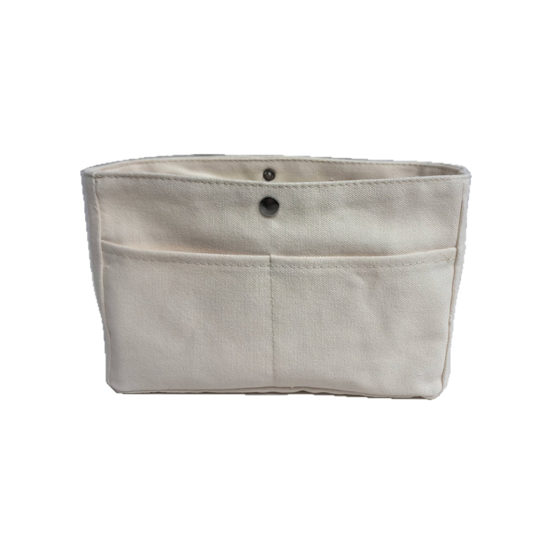 Kosmētikas soma no auduma, taisnstūra forma, liela jauda, daudz kabatiņu, ceļojumiem
