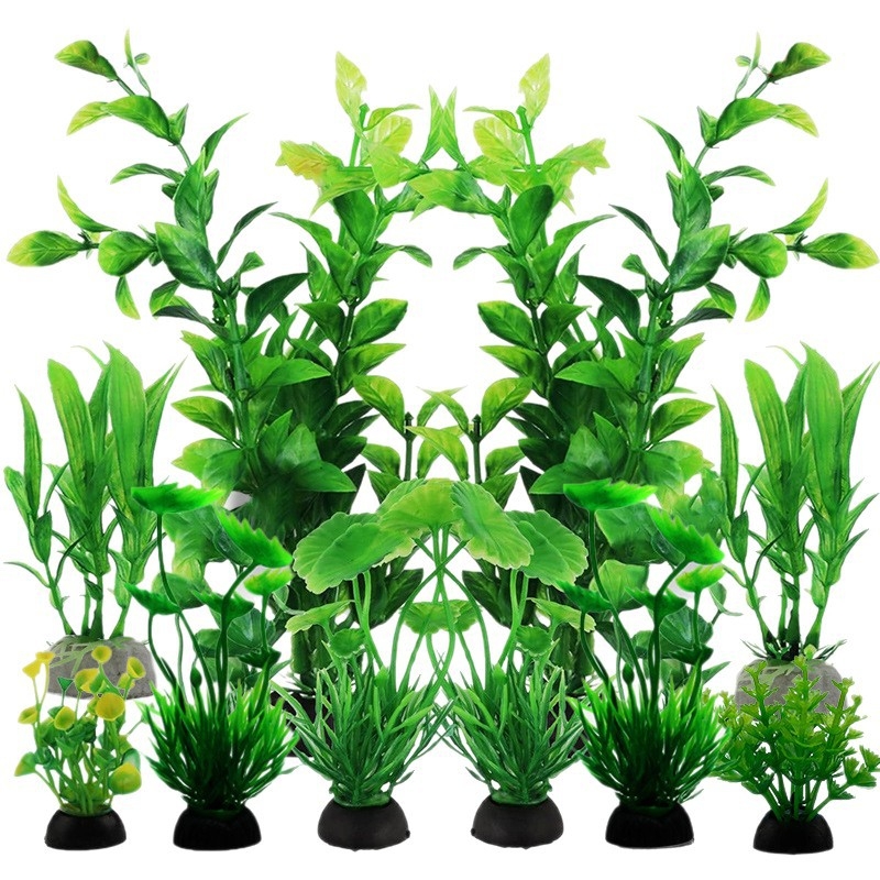 Dekoracije za akvarij krajobraznog dizajna – smola, jednostavan stil, 200 paketa u kutiji, oko 130 g po paketu