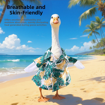 Πουκάμισο σε σκανδιναβικό στυλ, πολυεστέρας, Pet taro, για πάπιες