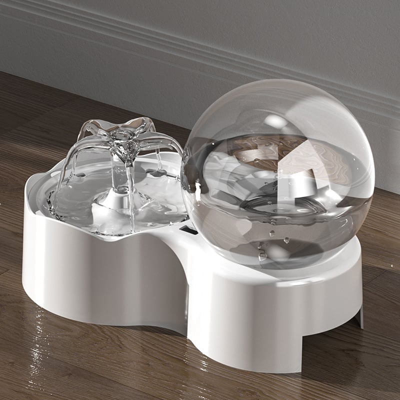 Naminių gyvūnų vandens dozatorius, išmanus, tylus, automatinė cirkuliacija, skirtas katėms, naminių gyvūnų reikmenys