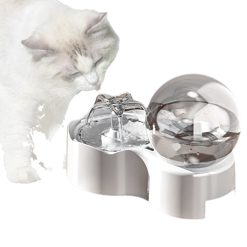 Naminių gyvūnų vandens dozatorius, išmanus, tylus, automatinė cirkuliacija, skirtas katėms, naminių gyvūnų reikmenys