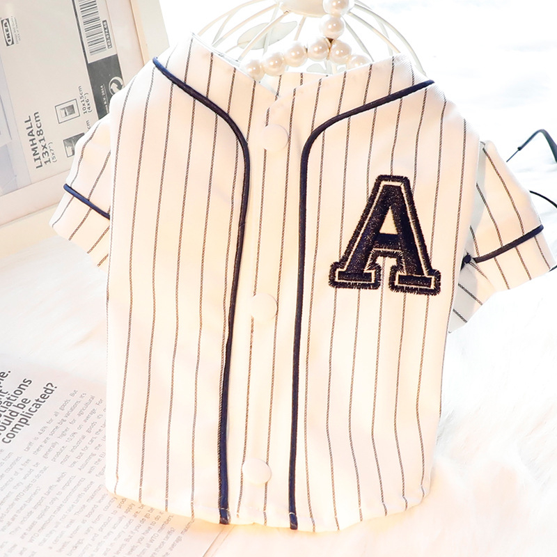 Tricou pentru animale de companie din bumbac, Accope, pentru câini mici, stil lejer