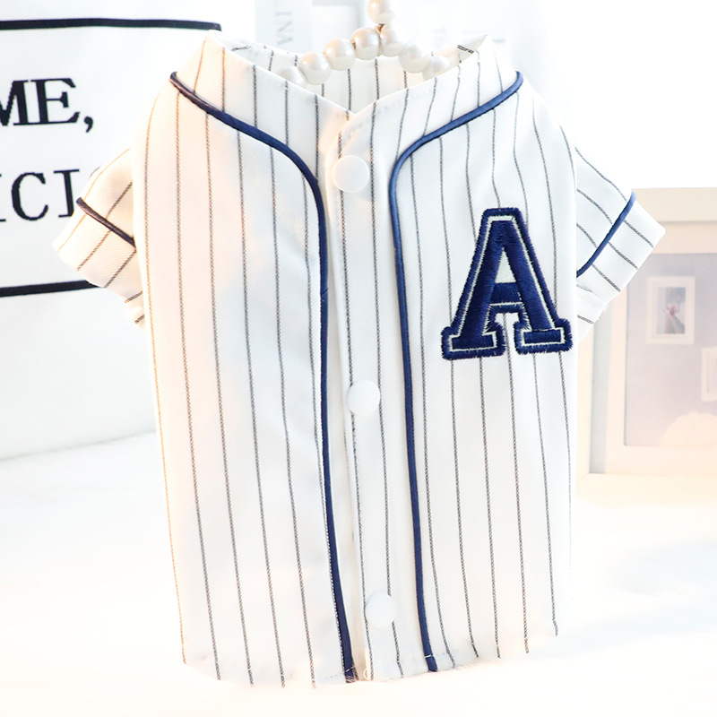 Tricou pentru animale de companie din bumbac, Accope, pentru câini mici, stil lejer