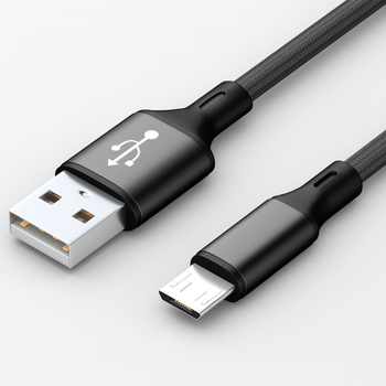 PHIYOO πλεκτό καλώδιο δεδομένων ταχείας φόρτισης για iPhone και Android συσκευές, Type-C συμβατό, 18W μέγιστη ισχύς, πλεκτή κατασκευή