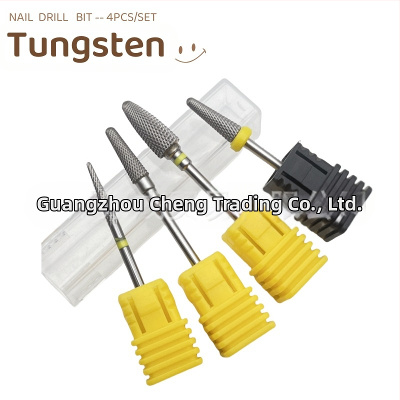 Manikúrna hlava brúsenia z volfrámovej ocele, ruskom štýle predspracovanie, brúsenie hrán nechtov a odstraňovanie krokov nechtov, 27.1 g