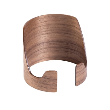 Държач за мобилни устройства от орехово дърво – настолен държач с персонализиране