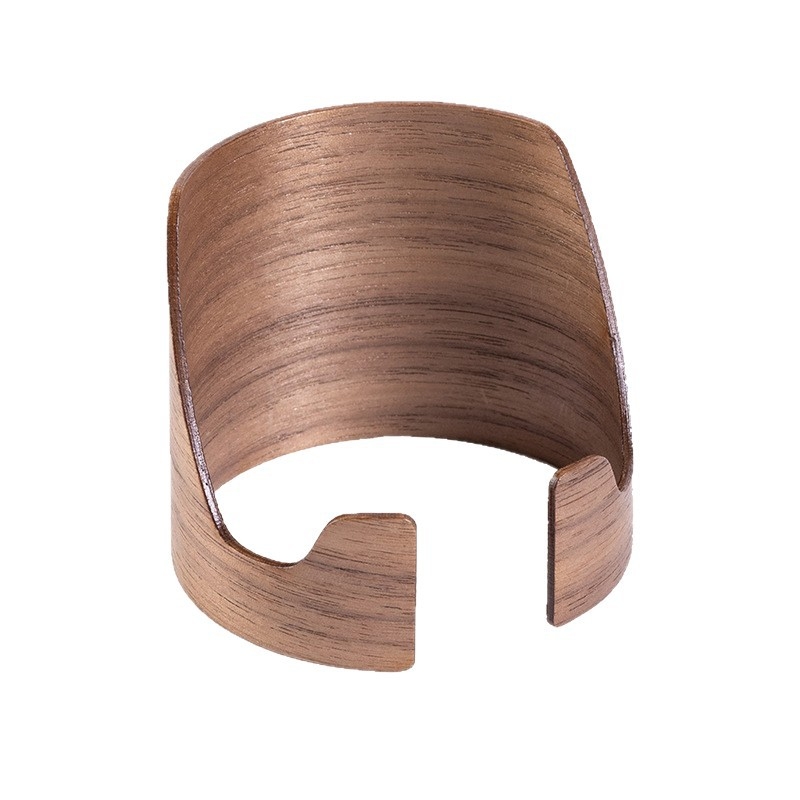 Diófából készült mobiltelefon- és tabletához való állvány – asztali tartó testreszabható