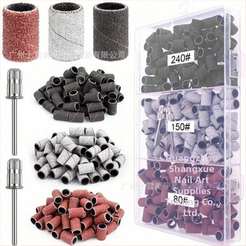Σετ ταινιών λείανσης νυχιών, 50 τεμ., κόκκοι 80/120/180, για φρεζα νυχιών