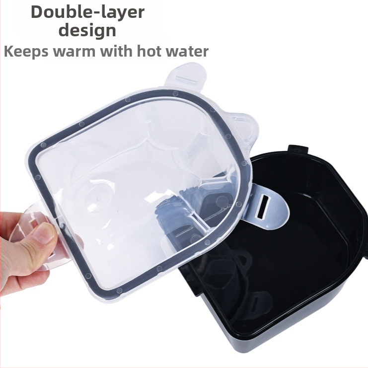 Miska na namáčanie rúk pre manikúru, plastová, s dvojitou izoláciou s uzáverom, 250 g netto, značka Jinzixiu