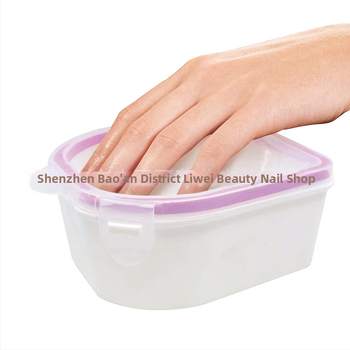 Liwei Σετ μανικιούρ με διπλό κύπελλο χεριών και απολεπιστική μεταλλική βούρτσα | Εργαλεία νυχιών | Προέλευση: Γκουανγκζού