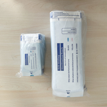 Αυτοσφραγιζόμενη σακούλα αποστείρωσης για οδοντιατρική χρήση, μιας χρήσης, αποστείρωση σε υψηλή θερμοκρασία