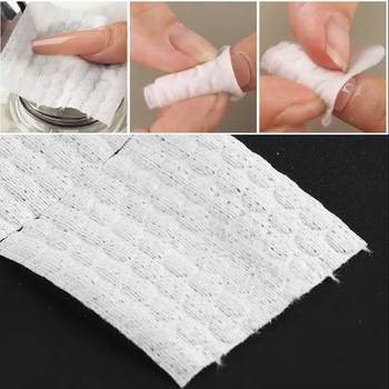 Δίσκοι αφαίρεσης βερνικιού νυχιών για μανικιούρ, χωρίς ίνες, 100 g ανά ρολό, μοντέλο MJ-XJM, κωδικός προϊόντος 01132