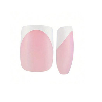 Νύχια τεχνητά – σετ 168 τεμαχίων, κοντό τετράγωνο σχήμα, γαλλικό στιλ, λεοπάρ μοτίβο και αστέρια, αποσπώμενα αυτοκόλλητα σχέδια νυχιών