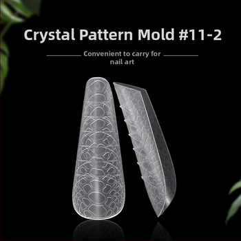 Formă pentru extensii unghii cu cristal, model cer stelar, uscare rapidă, greutate netă 90 g, ambalaj 120 bucăți