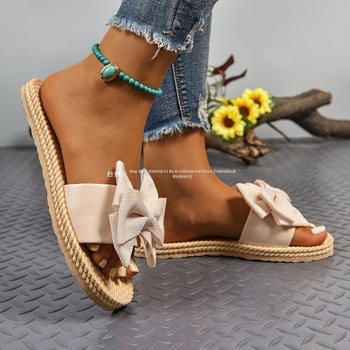 Παντόφλες οικιακής χρήσης με κλειστά δάχτυλα, καθημερινές, πλαστικό επάνω, καουτσούκ σόλα, επίπεδο τακούνι