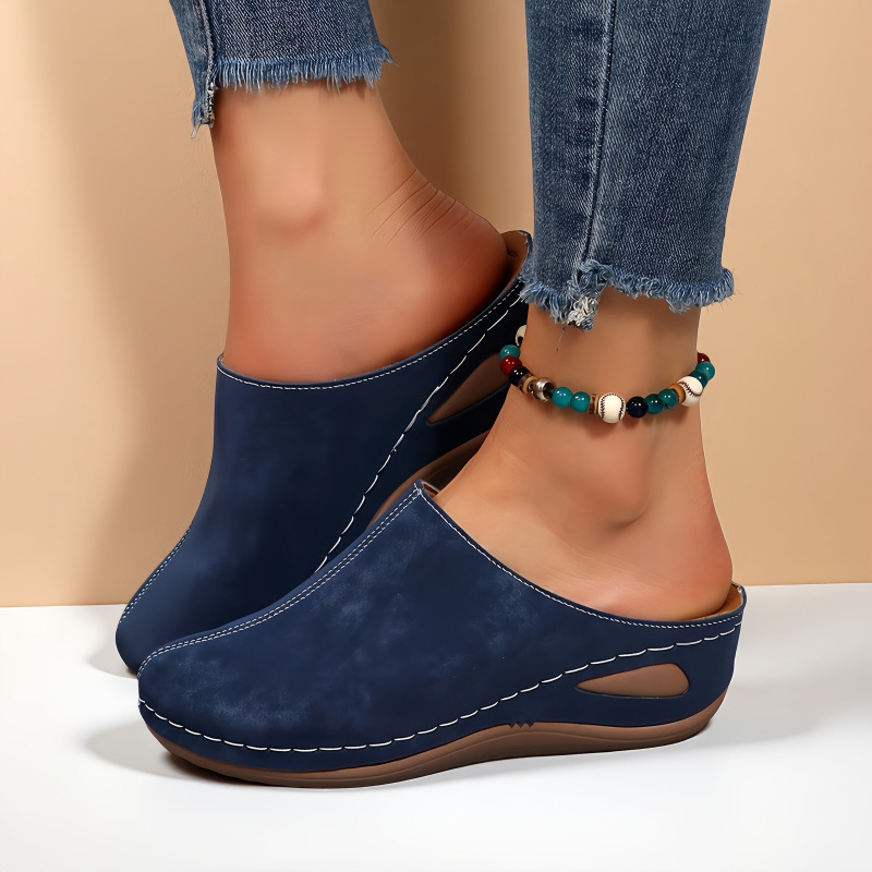 Pantofi dama Lolita, partea superioară din TPR, talpă PU, platformă, grosimea talpii peste 11 cm