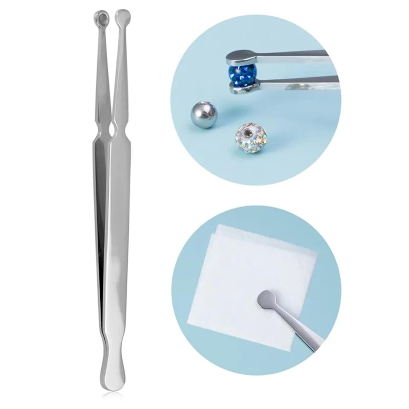 New Spring Forceps za tetoviranje piercing 30 g visoka kvaliteta