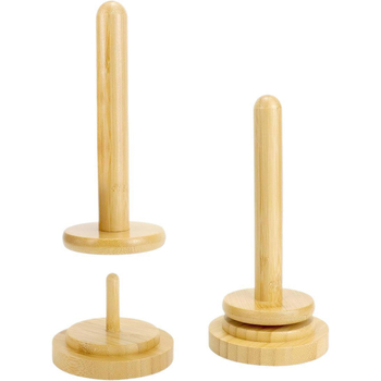 Ξύλινο Κράτημα Για Νήμα Και Σπείρες – Μοντέρνο Μινιμαλιστικό Σχέδιο, Επιτραπέζιο Αποθηκευτικό Ράφι, Αποσπώμενο Εργαλείο Ραφίματος