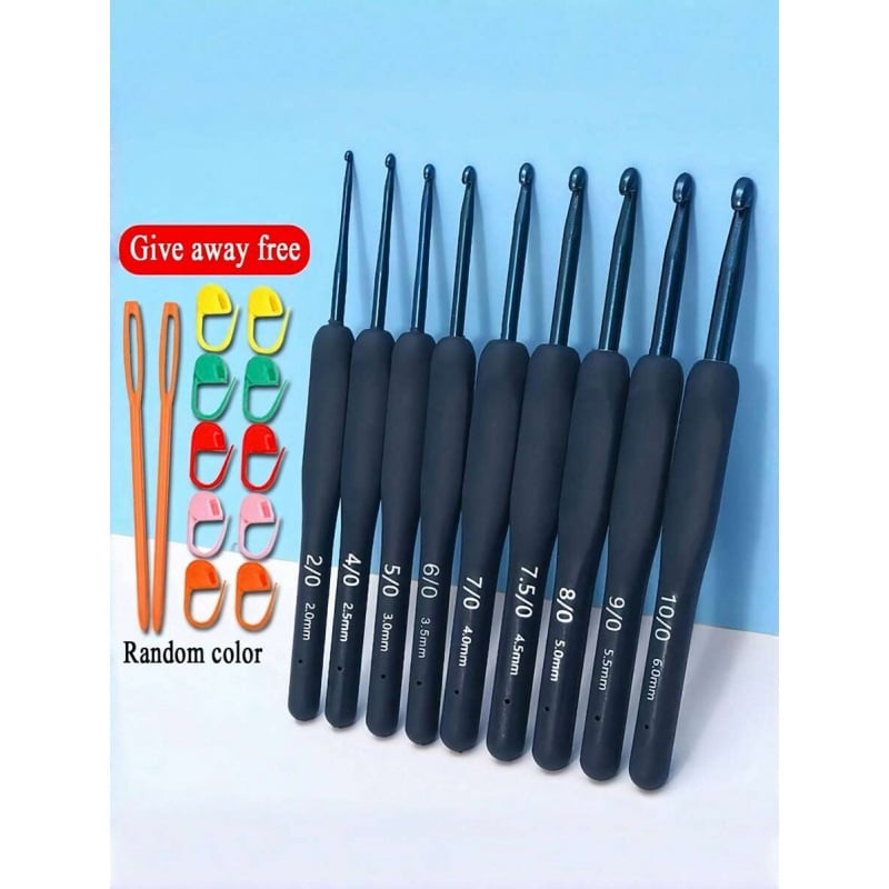 Set croșete din oțel inoxidabil, albastru • Cod produs: sh44784314 • Export internațional exclusiv: Da • Importat: Nu • Crăciun