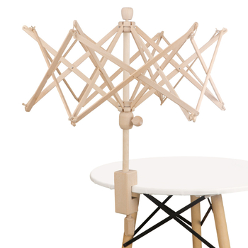 Ξύλινο χειροκίνητο μηχάνημα περιέλιξης κλωστών, Rx609, συσκευασία 16 τεμάχια, μικτό βάρος 0,86 kg