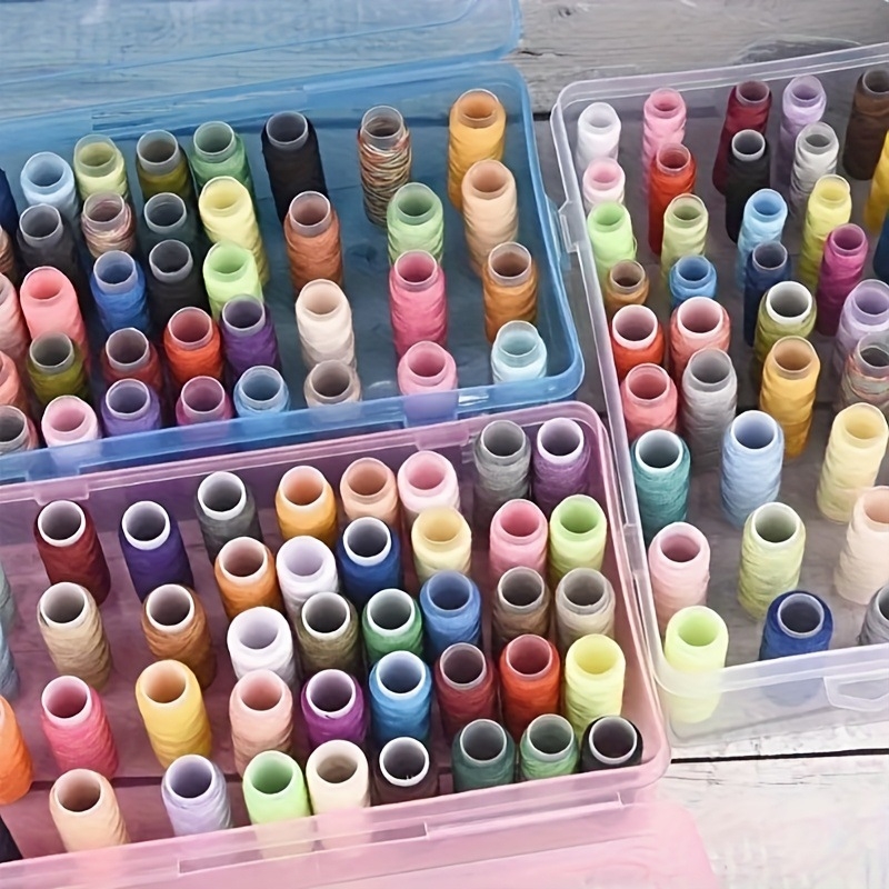 Nėrinių ir adatų dėžutė, 42 skyriai, didelė talpa, nešiojama siuvimo saugyklos dėžė, 72 vienetų pakuotė, 235 g, Junzhi