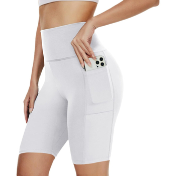 Κολάν καπρί για γιόγκα, ψηλή μέση, εφαρμοστό κόψιμο, ύφασμα Milk Silk (πολυεστέρας/σπάντεξ)