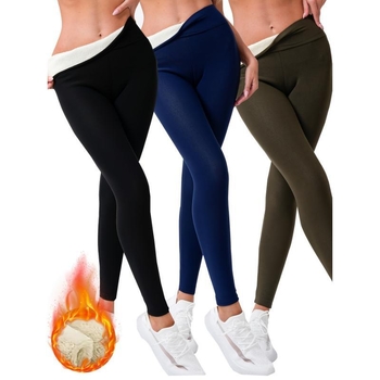 Γυναικείος χειμερινός σετ με ψηλή μέση και φλις επένδυση, ύφασμα Mitsubishi Meryl, ακρυλική μίξη, εξαιρετικά παχύ 501–600 g/m², κύριο περιεχόμενο υφάσματος κάτω από 30%