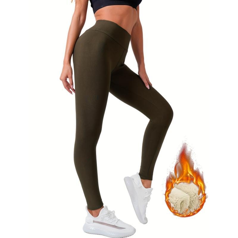 Γυναικείος χειμερινός σετ με ψηλή μέση και φλις επένδυση, ύφασμα Mitsubishi Meryl, ακρυλική μίξη, εξαιρετικά παχύ 501–600 g/m², κύριο περιεχόμενο υφάσματος κάτω από 30%