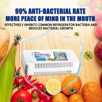 EAREPIS Κουτί Αποσμητικού Ψυγείου – 50 g, μοντέλο L-5, Απολύμανση Οσμών, Διατήρηση Φρεσκάδας, Πρόληψη Διασποράς Οσμών