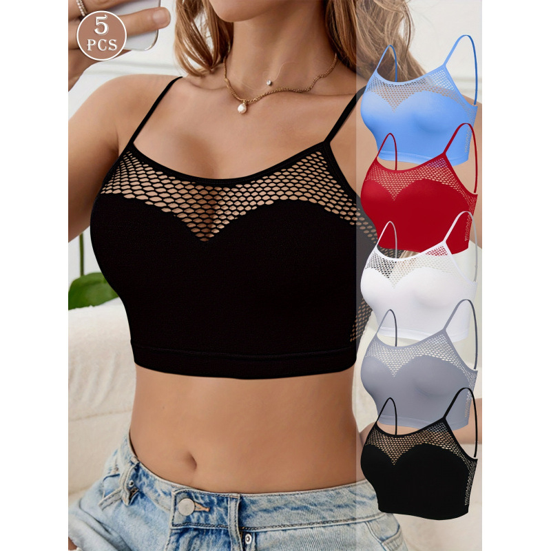 Be petnešių komplektas — trikampio formos kaušeliai, vidutiniškai formuoti kaušeliai, 100% akrilas