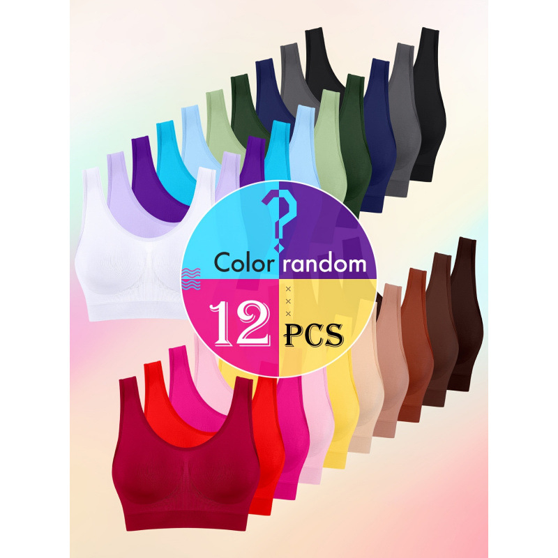 Set grudnjaka - bezšivni, trokutaste košarice, srednje oblikovane košarice, glavni materijal: akril, podstava od spandexa