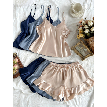 Sieviešu naktsveļu komplekts, elpojošs poliesters, vidēja svara 141–160 g/m², vasarai, klasisks un seksīgs stils