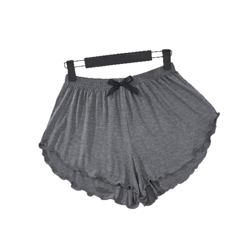 Milk Silk šorti ar loku - vienkāršs ikdienas stils, 95–100% poliesteris, plāna audums, 141–160 g/m2