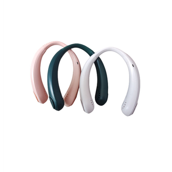 Ανεμιστήρας για τον λαιμό χωρίς πτερύγια – USB επαναφορτιζόμενος, ενσωματωμένη μπαταρία 1000–1200 mAh, 3 ταχύτητες, φυσικός άνεμος, θόρυβος κάτω από 36 dB