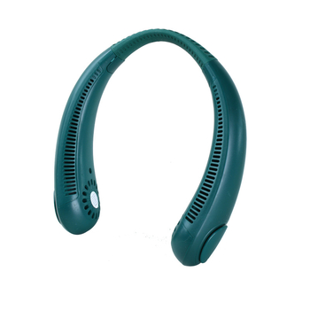 Ανεμιστήρας για τον λαιμό χωρίς πτερύγια – USB επαναφορτιζόμενος, ενσωματωμένη μπαταρία 1000–1200 mAh, 3 ταχύτητες, φυσικός άνεμος, θόρυβος κάτω από 36 dB