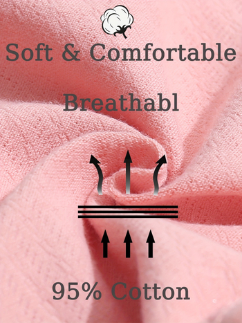 Σετ 5 τεμαχίων γυναικείων εσωρούχων – χαμηλή μέση, διαπνοή, φιλικά προς το δέρμα – μερκεριζέ βαμβάκι 95% / ελαστάν 5%