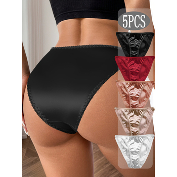 Γυναικείος εσώρουχος με χαμηλή μέση – 3D μοτίβο, φθινόπωρο, 100% πολυεστέρας, καβάλος από μπαμπού