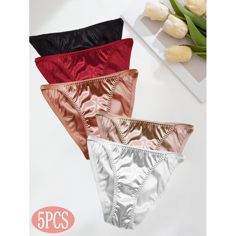 Chiloți femei talie joasă – model 3D, toamnă, 100% poliester, căptușeală din bambus