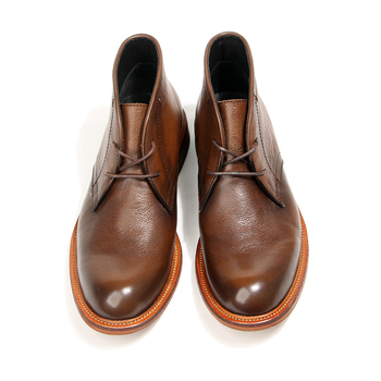 Ανδρικά μποτάκια Desert Boots Vintage, υψηλό επάνω μέρος, δέρμα πρώτης στρώσης, αγγλικού στυλ, μοντέλο 531-5