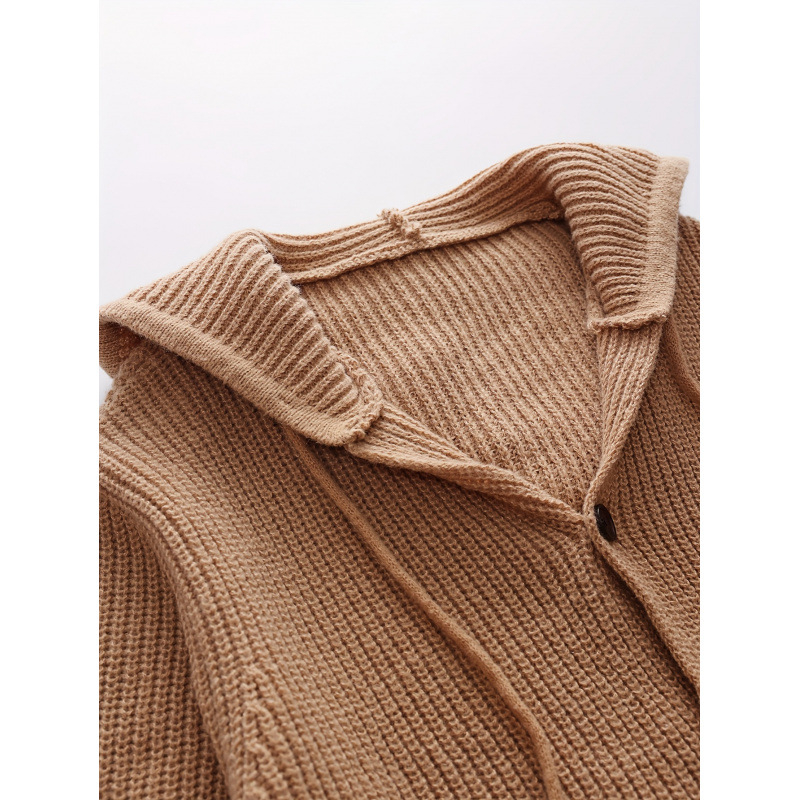 Hanorac retro cu glugă - croială slim - mâneci 3/4 - căptușit cu fleece - 100% poliester