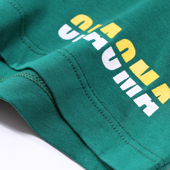 Ανδρικά βαμβακερά μποξέρ εσωρούχων, αναπνέοντα μεσαίας μέσης, 95% βαμβάκι, ύφασμα με πλέξη απλή, OEM παραμετροποίηση